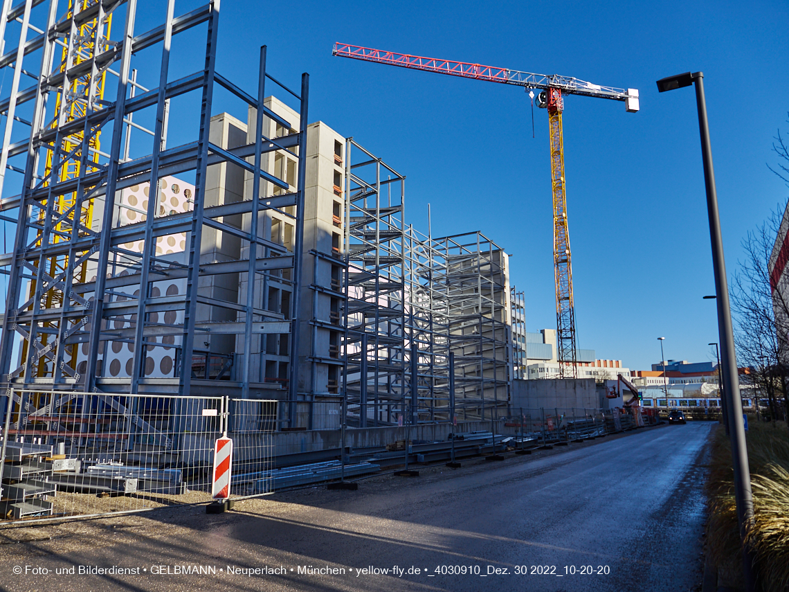 30.12.2022 - Baustelle R.EVO in Neuperlach-Süd